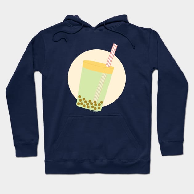 Boba Cup with Moon Hoodie by jrotem